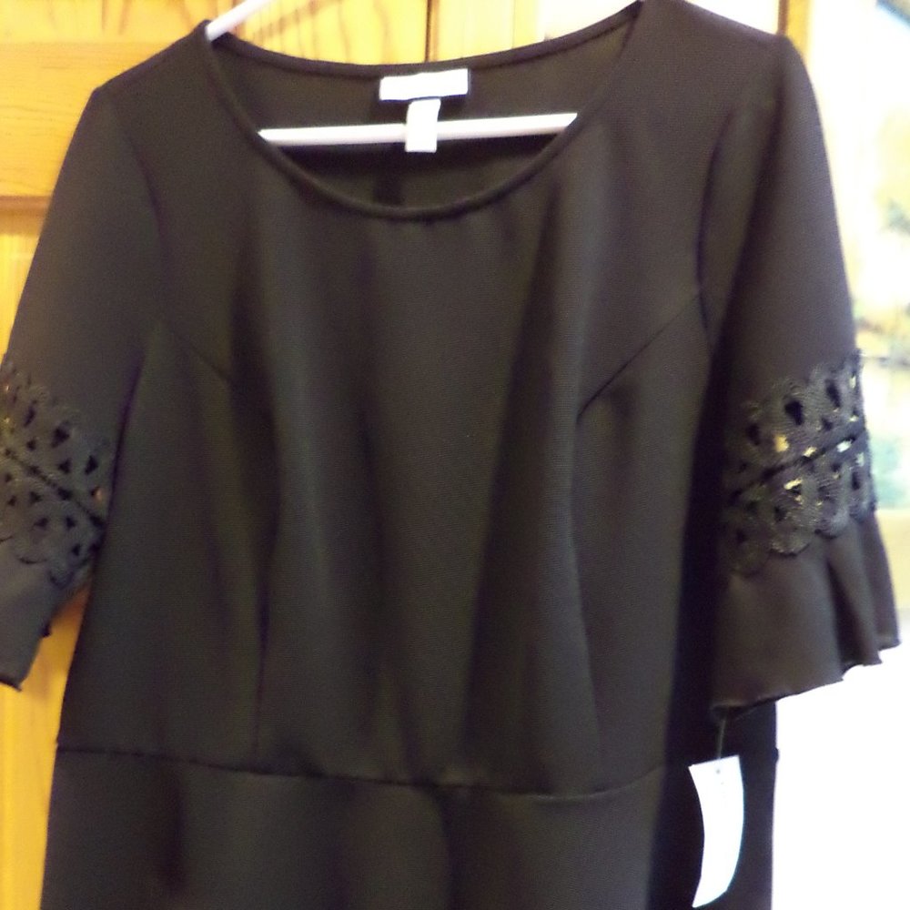 💐🌻🌸CHARTER CLUB BLOUSE Top ~ Round Neck~3/4 Sleeves ~ Size: 0X ~ NWT